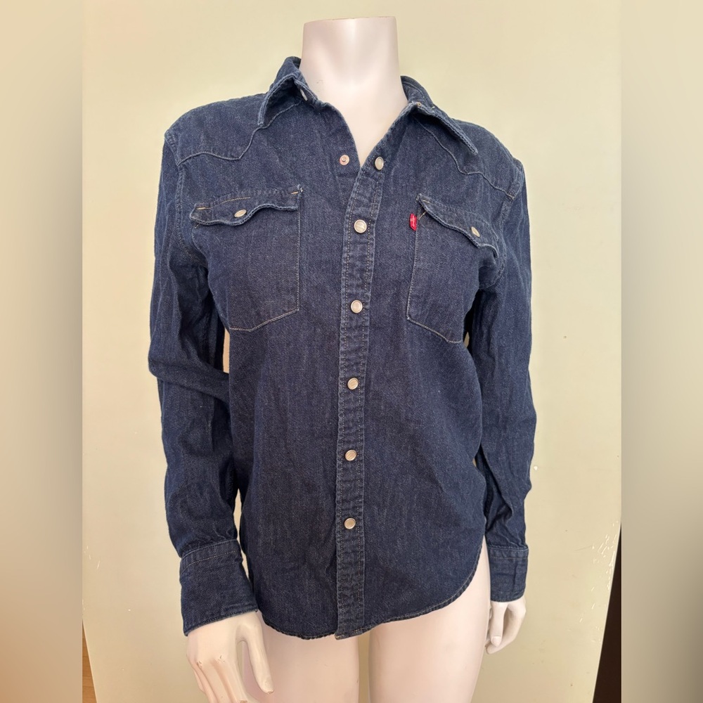 Levi’s Iconic Western Snap Button Denim Shirt